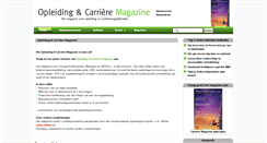 Desktop Screenshot of carrieremagazine.nl